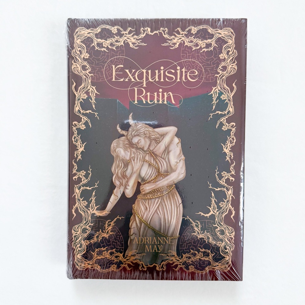 Owlcrate Exquisite Ruin by Adrianne May Special Edition Hardcover Book NWT